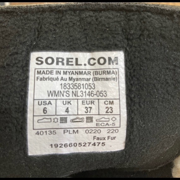 New Sorel Waterproof Out n About Duck Women’s 6 - Picture 6 of 6